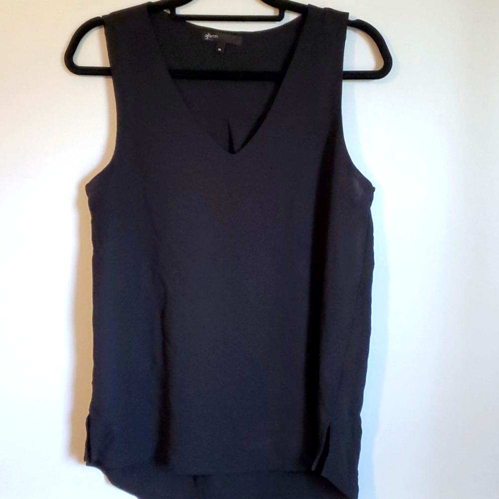 Gibson high low blouse